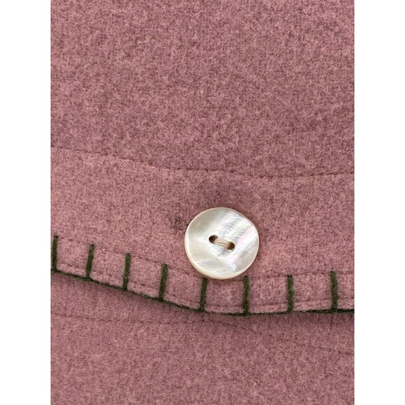 Jan Constantine England 100% Wool Thrown Pillow Feathers Filled Tropical Toucan - Picture 9 of 11